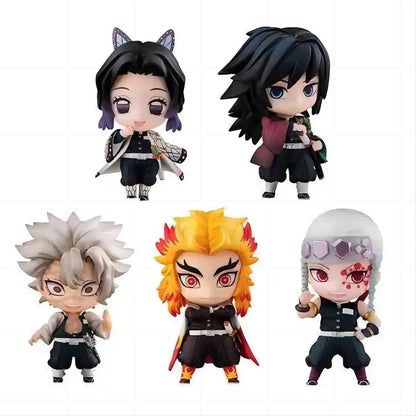 Figurine Tanjiro, Giyuu, Muichirou, Kyoujurou, Shinobu