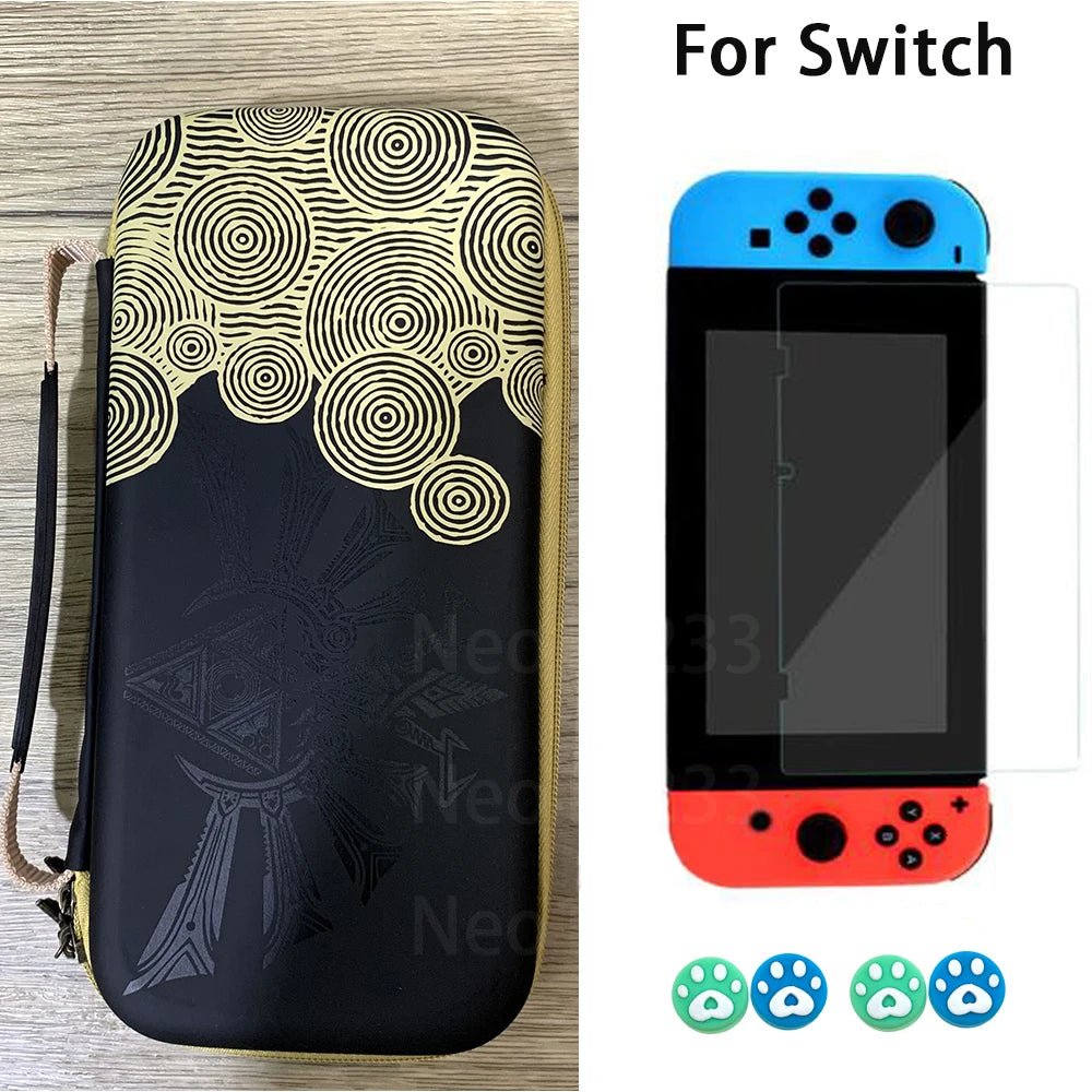 Housse de Stockage Portable Zelda pour Nintendo Switch / OLED