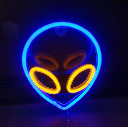 Lampe 3D Alien