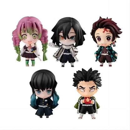 Figurine Tanjiro, Giyuu, Muichirou, Kyoujurou, Shinobu