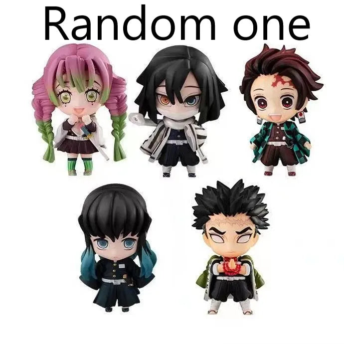 Figurine Tanjiro, Giyuu, Muichirou, Kyoujurou, Shinobu