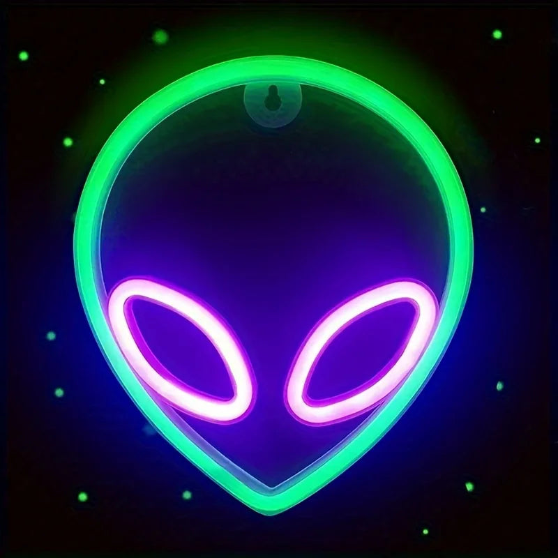 Lampe 3D Alien