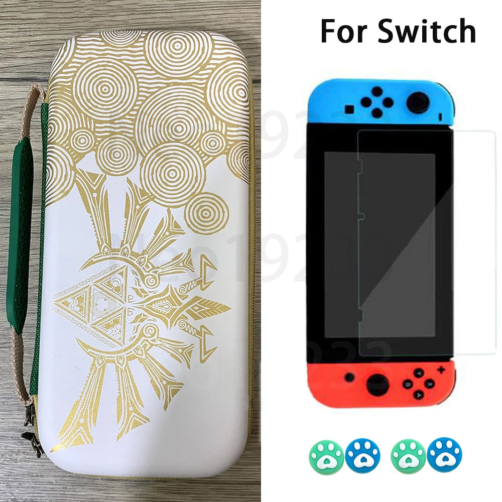 Housse de Stockage Portable Zelda pour Nintendo Switch / OLED